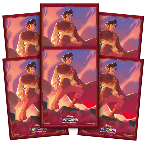 Disney Lorcana: (Series 5) Shimmering Skies Sleeves - Aladdin