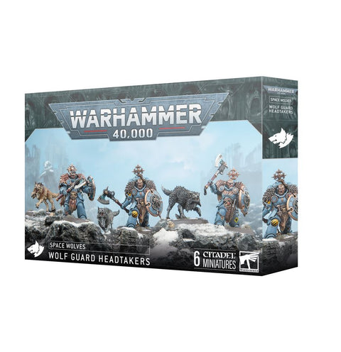 Warhammer 40000 - Space Wolves: Wolf Guard Headtakers (53-29)