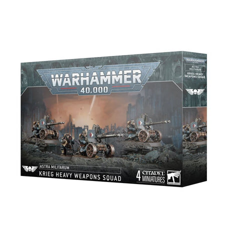 Warhammer 40000 - Astra Militarum: Krieg Heavy Weapons Squad (47-73)