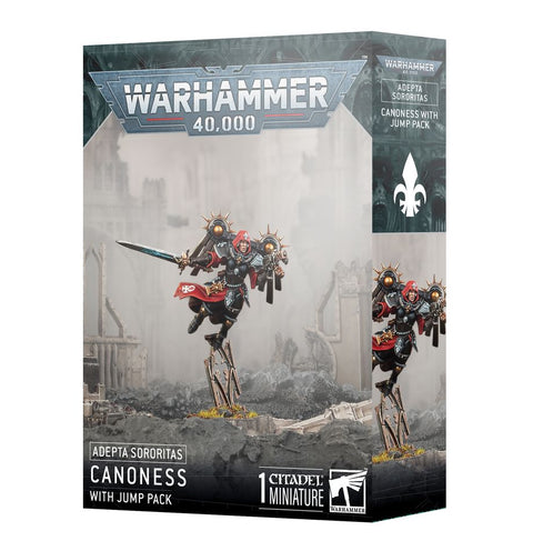 Warhammer 40,000 - Adepta Sororitas: Canoness With Jump Pack (52-61)