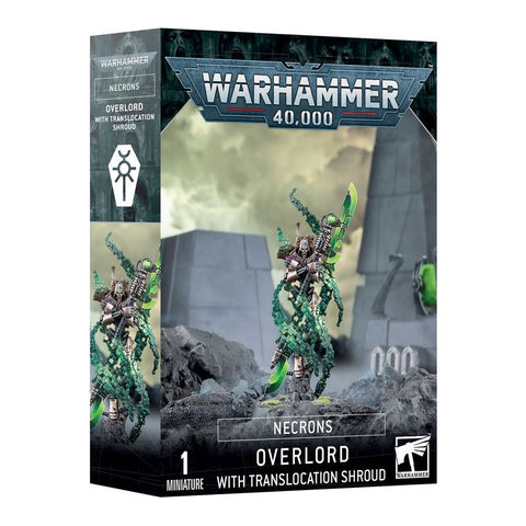 40K Necrons: Overlord with Translocation Shroud (49-70)