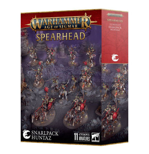 Age of Sigmar - Gloomspite Gitz: Spearhead - Snarlpack Huntaz (70-894)