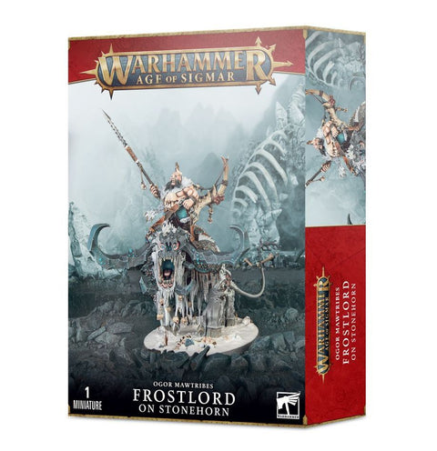 Age of Sigmar - Ogor Mawtribes: Frostlord On Stonehorn (95-12)