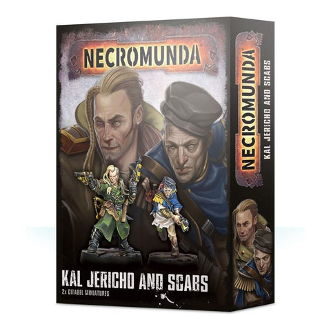 Necromunda - Kal Jericho and Scabs (300-38)