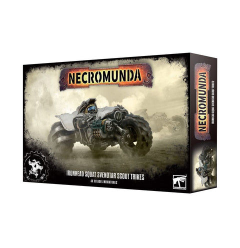 Necromunda - Ironhead Squat Prospectors: Svenotar Scout Trikes (301-54)