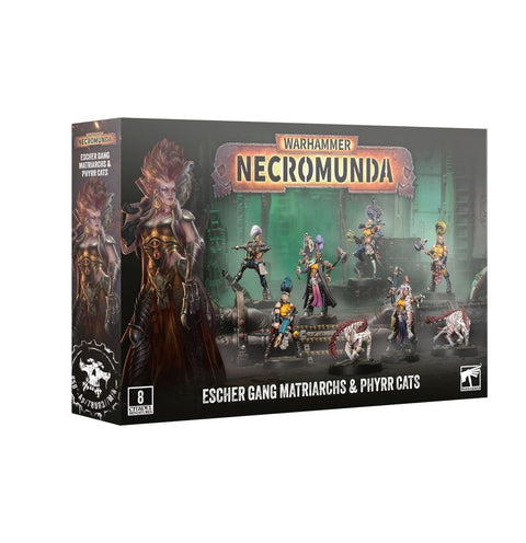 Necromunda - House Escher: Gang Matriarchs & Phyrr Cats (301-75)