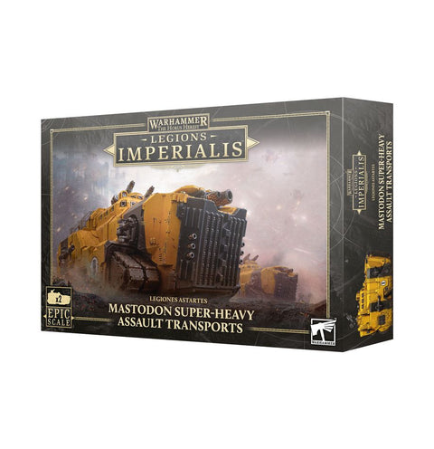 Legions Imperialis - Mastodon Super-Heavy Assault Transports (03-92)