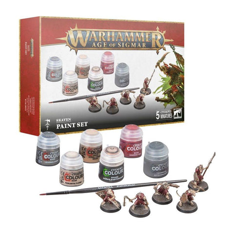 Age of Sigmar - Skaven + Paint Set (60-09)