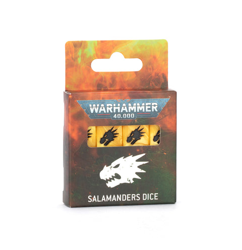 Warhammer 40000 - Salamanders: Dice Set (55-63)