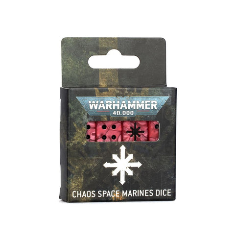 40K Chaos Space Marines - Dice Set (86-62)