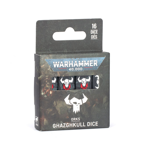 Warhammer 40000 - Orks: Ghazghkull Dice Set (50-73)