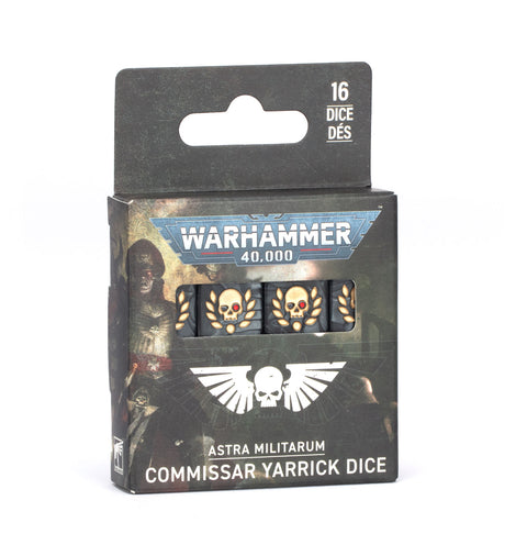Warhammer 40000 - Astra Militarum: Commissar Yarrick Dice Set (47-83)