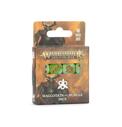 Age of Sigmar - Maggotkin Of Nurgle: Dice Set (83-95)