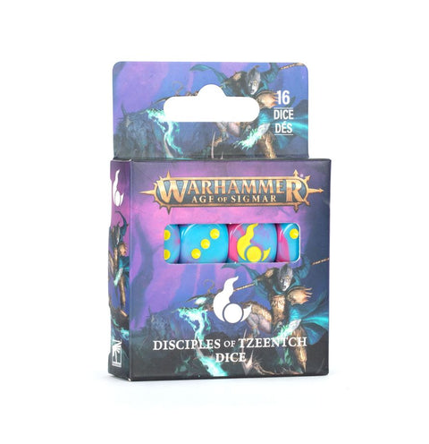 Age of Sigmar - Disciples Of Tzeentch: Dice Set (65-39)
