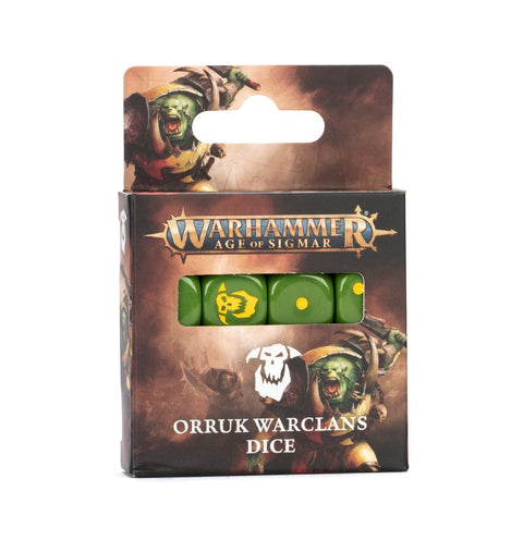 Age of Sigmar - Orruk Warclans: Dice Set (89-94)