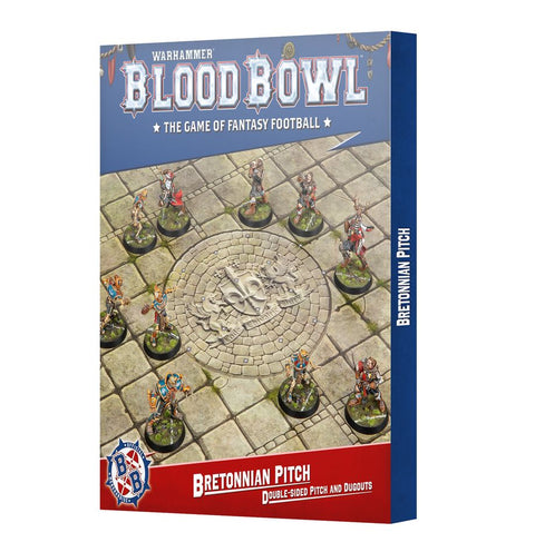 Blood Bowl - Bretonnian Team Pitch & Dugouts (202-61)
