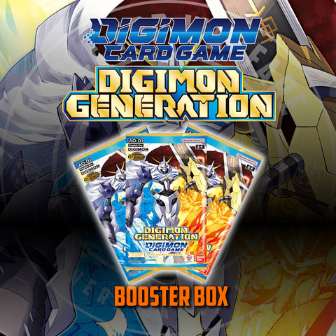 Digimon TCG [AD01] Digimon Generation: Advanced Booster Display