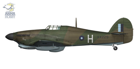 ARMA Hobby - 1/72 Hurricane MkII D Model Kit