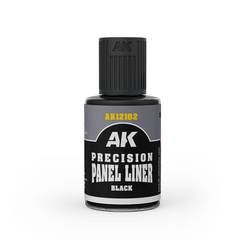AK-Interactive - Precision Panel Liner: Black 30ml