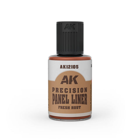AK-Interactive - Precision Panel Liner: Fresh Rust 30ml
