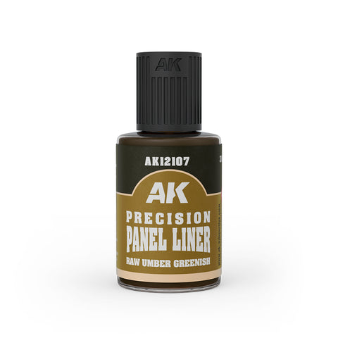 AK-Interactive - Precision Panel Liner: Raw Umber Greenish 30ml