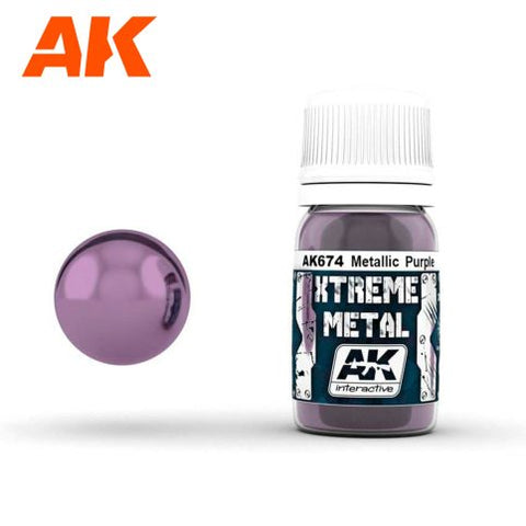 AK Interactive Xtreme Metal 30ml Range