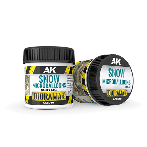 AK Interactive - Diorama Series: Snow Microballoons 100ml