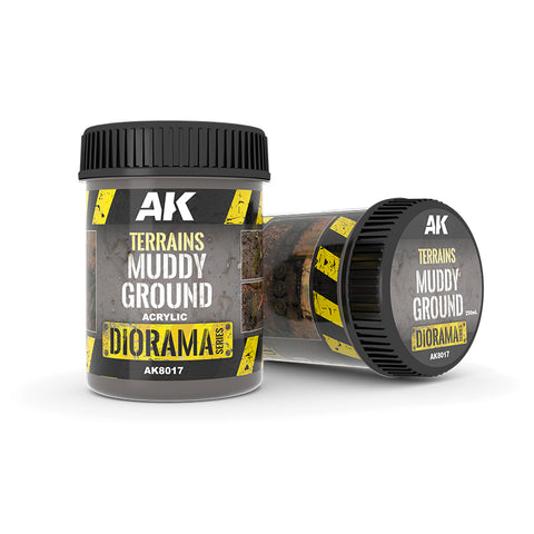 AK Interactive - Diorama Series: Terrains Muddy Ground 250ml