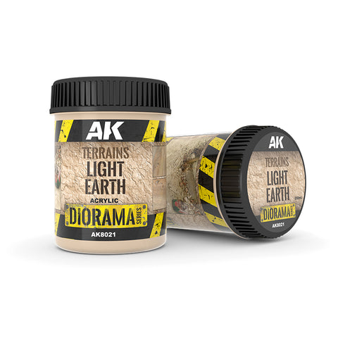 AK Interactive - Diorama Series: Terrains Light Earth 250ml