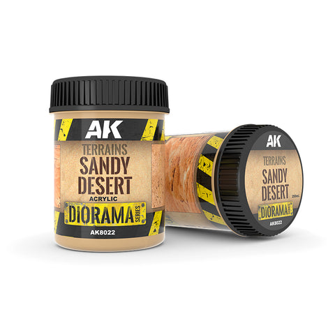 AK Interactive - Diorama Series: Terrains Sandy Desert 250ml