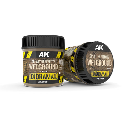 AK Interactive - Diorama Series: Splatter Effects Wet Ground 100ml