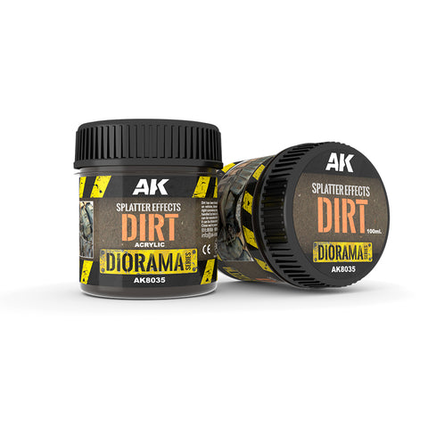 AK Interactive - Diorama Series: Splatter Effects Dirt 100ml