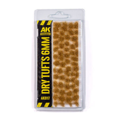 AK Interactive - Wargame Realistic Vegetation: Dry Tufts 6mm
