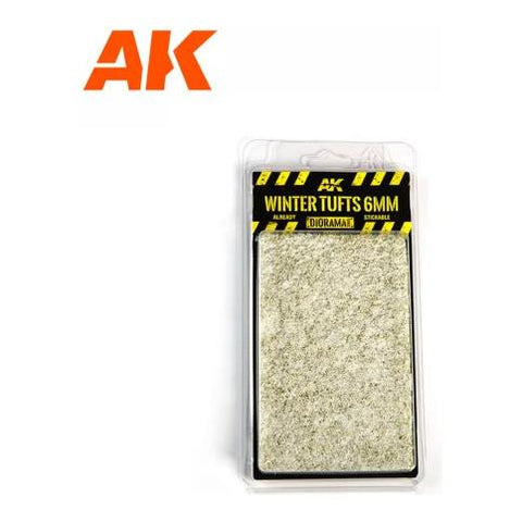 AK Interactive - Wargame Realistic Vegetation: Winter Tufts 6mm