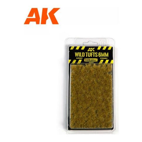 AK Interactive - Wargame Realistic Vegetation: Wild Tufts 6mm
