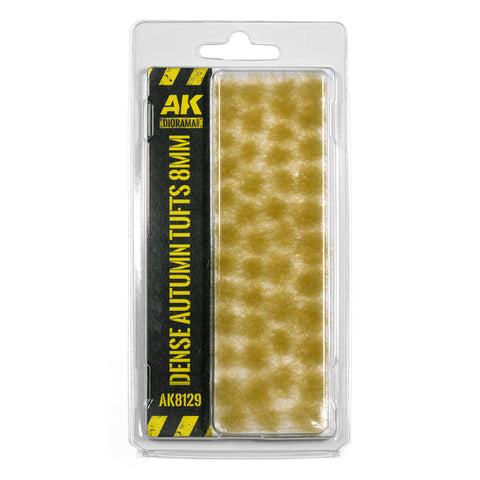AK Interactive - Wargame Realistic Vegetation: Dense Autumn Tufts 8mm