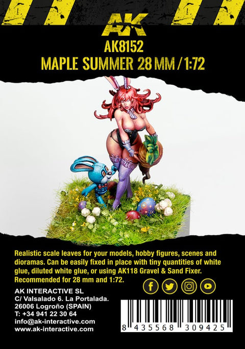 AK Interactive - Vegetation: Maple Summer Leaves 1/72