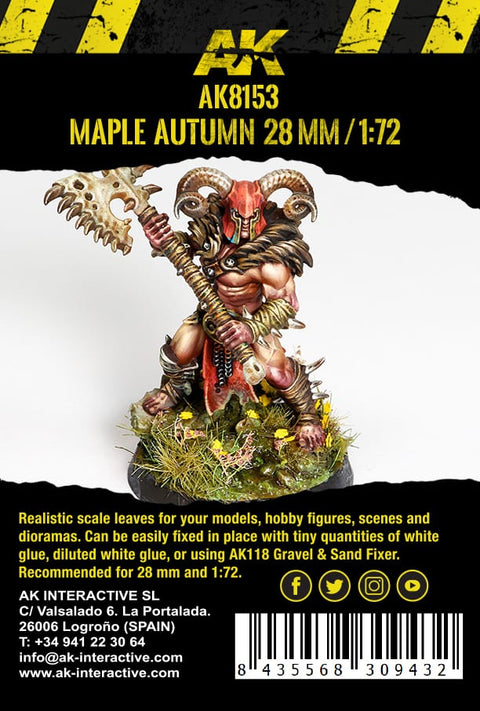 AK Interactive - Vegetation: Maple Autumn Leaves 1/72