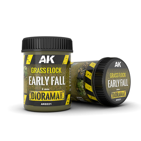 AK Interactive - Vegetation: Grass Flock 2mm Early Fall