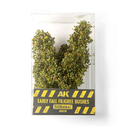 AK Interactive - Dioramas: Early Fall Filigree Bushes