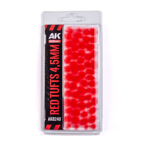 AK Interactive - Vegetation: Red Wargame Tufts