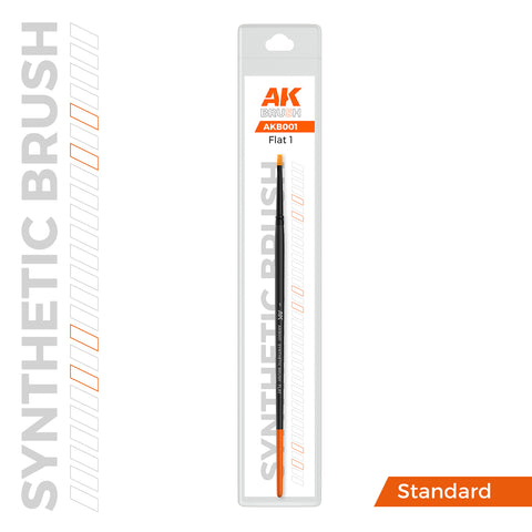 AK Interactive - Synthetic Brush: Flat 1