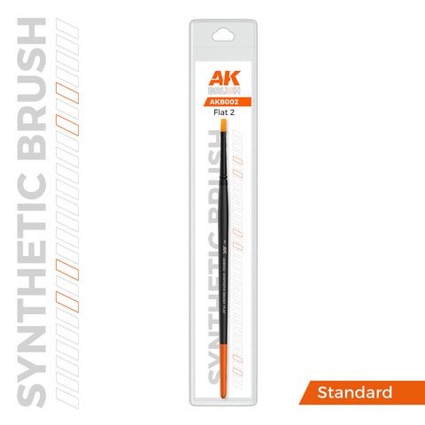 AK Interactive - Synthetic Brush: Flat 2