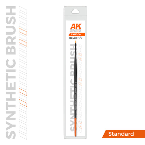 AK Interactive - Synthetic Brush: Round 4/0