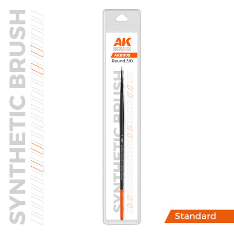 AK Interactive - Synthetic Brush: Round 3/0