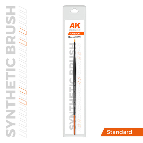 AK Interactive - Synthetic Brush: Round 2/0