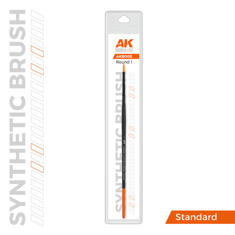 AK Interactive - Synthetic Brush: Round 1