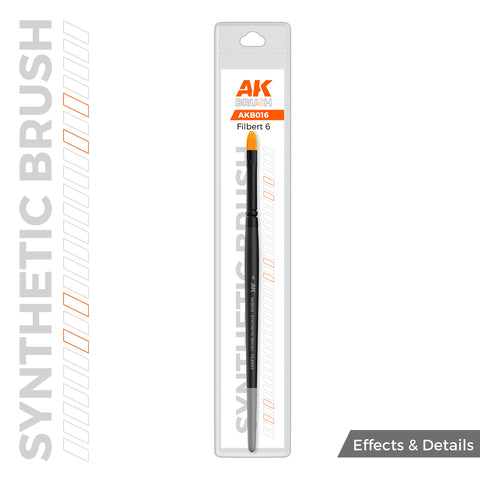 AK Interactive - Synthetic Brush: Filbert 6