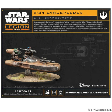 Star Wars: Legion – X-34 Landspeeder (SWQ202)