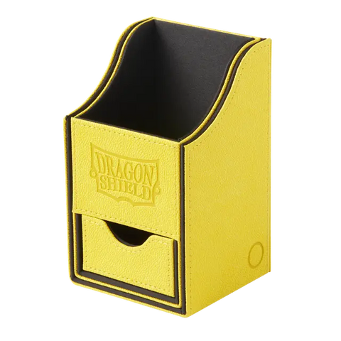 Dragon Shield - Nest Plus 100 Deck Box: Yellow/Black